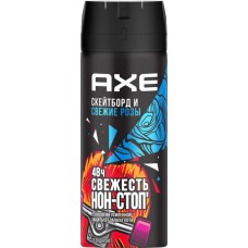 Дезодорант-антиперспирант спрей мужской AXE Скейтборд и свежие розы, 150мл в магазинах Лента