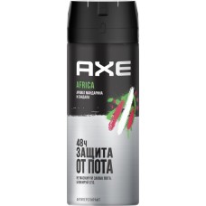 Антиперспирант-спрей мужской AXE Africa с ароматом мандарина и сандала, 150мл в магазинах Лента