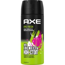 Дезодорант-спрей мужской AXE Epic fresh аромат грейпфрута и пикантного кардамона, 150мл в магазинах Лента