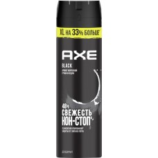 Дезодорант-спрей мужской AXE Блэк, 200мл в магазинах Лента