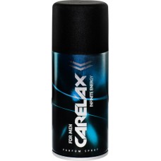 Дезодорант-спрей мужской CARELAX Infinite energy, 150мл в магазинах Лента