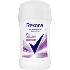 Дезодорант-стик женский REXONA Motionsence Абсолютная уверенность, 40мл в магазинах Лента