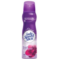 Дезодорант-антиперспирант спрей женский LADY SPEED STICK Fresh&Essence Черная орхидея, 150мл в магазинах Лента