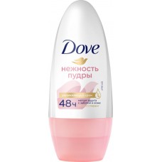 Дезодорант-антиперспирант роликовый женский DOVE Нежность пудры, 50мл в магазинах Лента