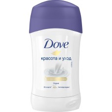 Дезодорант-антиперспирант стик женский DOVE Original Красота и уход, 40мл в магазинах Лента Дезодорант-антиперспирант стик женский DOVE Original Красота и уход, 40мл в магазинах Лента