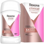 Антиперспирант-стик женский REXONA Clinical Protection, 40мл