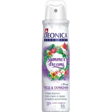 Антиперспирант-спрей женский DEONICA Summer Dreams Vegan Formula, 150мл в магазинах Лента