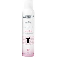 Дезодорант-спрей женский EVOLUDERM Invisible anti white&yellow marks, 200мл в магазинах Лента