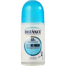 Дезодорант-антиперспирант роликовый женский DEFANCE Active fresh, 50мл в магазинах Лента Дезодорант-антиперспирант роликовый женский DEFANCE Active fresh, 50мл в магазинах Лента