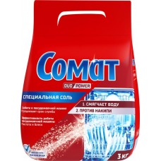Соль для посудомоечной машины СОМАТ, 3000г в магазинах Лента