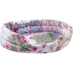 Лежак для животных ЛЕНТА 49x35x13см микрофибра, овальный Лежак для животных ЛЕНТА 49x35x13см микрофибра, овальный