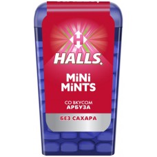 Конфеты HALLS Mini Mints со вкусом арбуза, 12,5г в магазинах Лента