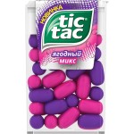 Драже TIC TAC Ягодный микс малина, голубика, 16г