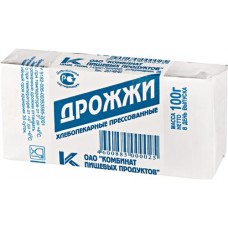 Дрожжи хлебопекарные КПП прессованные, 100г в магазинах Лента