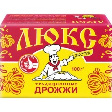 Дрожжи хлебопекарные ЛЮКС Экстра прессованные, 100г в магазинах Лента