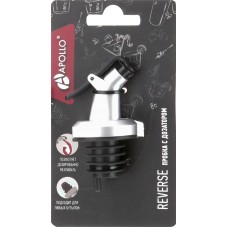 Пробка APOLLO Reverse 8x3,5x3,5см, с дозатором, пищевой пластик Арт. RVS-01 в магазинах Лента