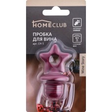 Пробка для вина HOMECLUB Wine Story, силикон, Арт. CH-5 в магазинах Лента