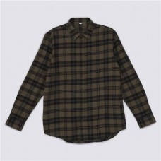 Рубашка мужская INWIN Hit, хаки/черный, Арт. LMS004-1 в магазинах Лента