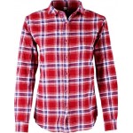 Блузка женская INWIN Hit синяя, белая, бордо, Арт. LWS001-1 Блузка женская INWIN Hit синяя, белая, бордо, Арт. LWS001-1