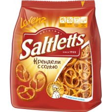 Крендель LORENZ Saltletts Классический с солью, 150г в магазинах Лента