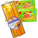 Соломка сладкая ЭЛЕКТРОСТАЛЬХЛЕБ с начинкой черная смородина, 150г Соломка сладкая ЭЛЕКТРОСТАЛЬХЛЕБ с начинкой черная смородина, 150г