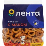 Колечки ЛЕНТА с маком, 200г Колечки ЛЕНТА с маком, 200г