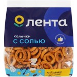 Колечки ЛЕНТА с солью, 200г Колечки ЛЕНТА с солью, 200г