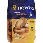 Сухари ЛЕНТА с арахисом, 300г Сухари ЛЕНТА с арахисом, 300г