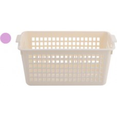 Корзина универсальная БЫТПЛАСТ высокая, прямоугольная, 28x13,5x12,3см, в ассортименте Арт. 4312244 в магазинах Лента