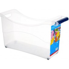 Контейнер хозяйственный ПОЛИМЕРБЫТ универсальный на колесах 10л Арт. C823 в магазинах Лента