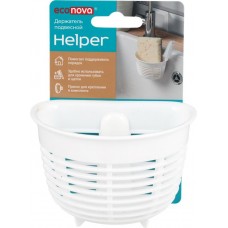 Держатель для губок ЭКОНОВА Helper, подвесной на присосе, овальный Арт. 4332271 в магазинах Лента