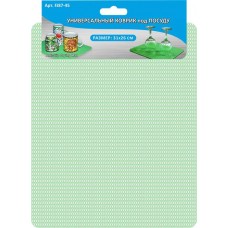 Коврик для посуды МУЛЬТИДОМ универсальный 31x26см, 2 цвета, Арт. FJ87-45 в магазинах Лента