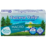 Масло сливочное ТЫСЯЧА ОЗЕР соленое 80,5%, без змж, 100г