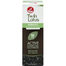 Зубная паста TWIN LOTUS Active Charcoal, 50г в магазинах Лента Зубная паста TWIN LOTUS Active Charcoal, 50г в магазинах Лента