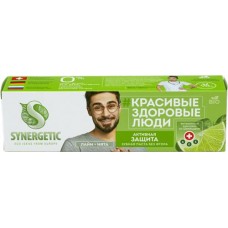 Зубная паста SYNERGETIC Активная защита, 100г в магазинах Лента Зубная паста SYNERGETIC Активная защита, 100г в магазинах Лента