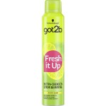 Шампунь сухой для волос GOT2B Fresh it up Экстра-свежесть Легкий и свежий, 200мл Шампунь сухой для волос GOT2B Fresh it up Экстра-свежесть Легкий и свежий, 200мл