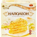 Торт ЧЕРЕМУШКИ День торта Наполеон, 640г Торт ЧЕРЕМУШКИ День торта Наполеон, 640г