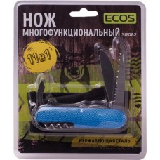 Нож туристический многофункциональный ECOS 11в1, Арт. 325130 в магазинах Лента
