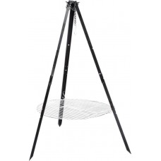 Тренога костровая многофункциональная в чехле FORESTER Mobile, с решеткой-гриль, цепочкой и крюком, Арт. MC-1 в магазинах Лента