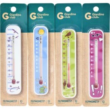 Термометр GIARDINO CLUB 140x30x8мм, Арт. TG9107119 в магазинах Лента