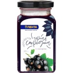 Черная смородина ЛЕНТА протертая с сахаром, 370г