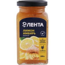 Варенье ЛЕНТА Лимонно-имбирное, 370г в магазинах Лента