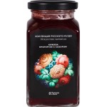 Клюква ЛЕНТА Русский музей, протертая с сахаром, 370г