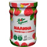 Малина ЯГОДЫ КАРЕЛИИ протертая с сахаром, 280г