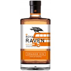 Джин ROYAL RAVEN Orange 40%, 0.7л в магазинах Лента