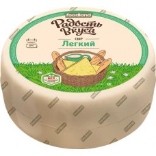 Сыр РАДОСТЬ ВКУСА Легкий 35%, без змж, весовой в магазинах Лента