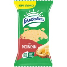 Сыр БЕЛЕБЕЕВСКИЙ Российский 50%, без змж, 190г в магазинах Лента