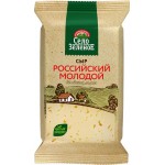 Сыр СЕЛО ЗЕЛЕНОЕ Российский 50%, без змж, 200г