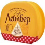 Сыр полутвердый ЛАМБЕР 50% полшара, без змж, весовой