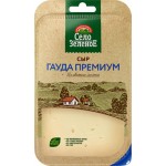 Сыр СЕЛО ЗЕЛЕНОЕ Премиум Гауда 40%, нарезка, без змж, 130г
